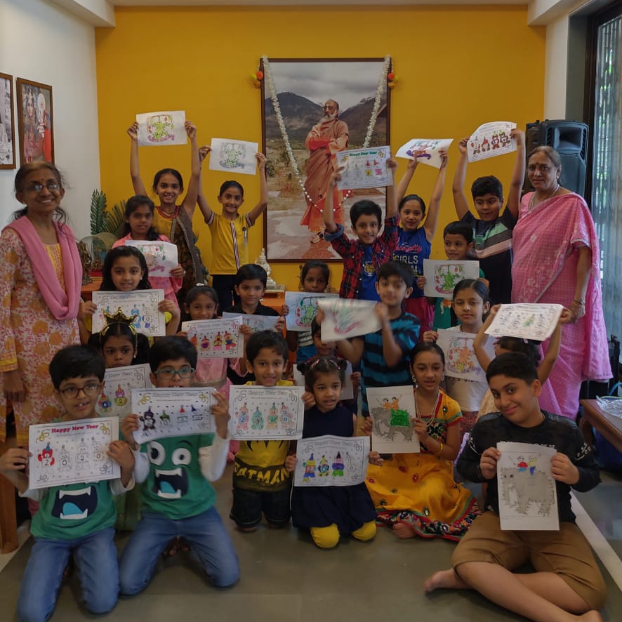 Bala Vihar (Juniors) celebrate New Year 2020 